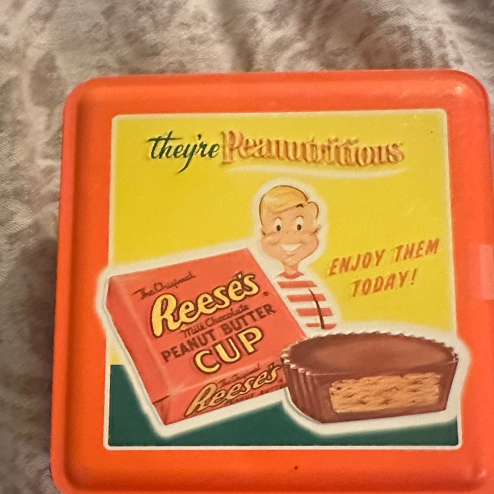 Orange Decorative Storage Box